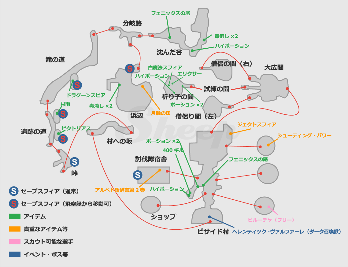 地域制覇 捕獲対象モンスター Ff10攻略 Sheep Hdリマスター